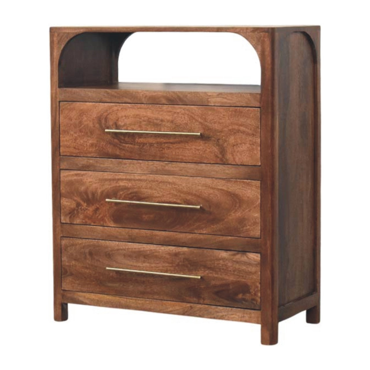 Arc-Line 3 Drawer Chest